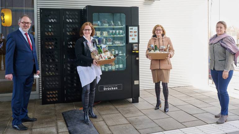 Automat im Regierungsviertel